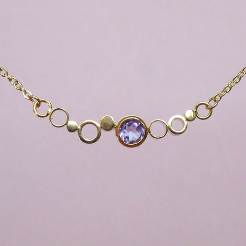 pendentif_huit_bulles_avec_amethyste_lumiss_design | EMPREINTES Paris - EMPREINTES Paris