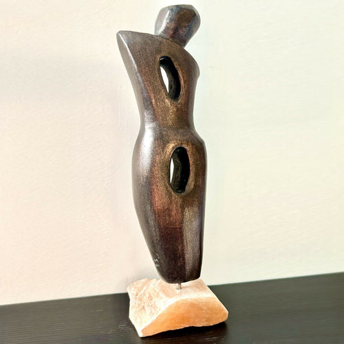 Figurine 15 en pierre calcaire de l'île de Ré, patiné bronze cuivré | EMPREINTES Paris - EMPREINTES Paris