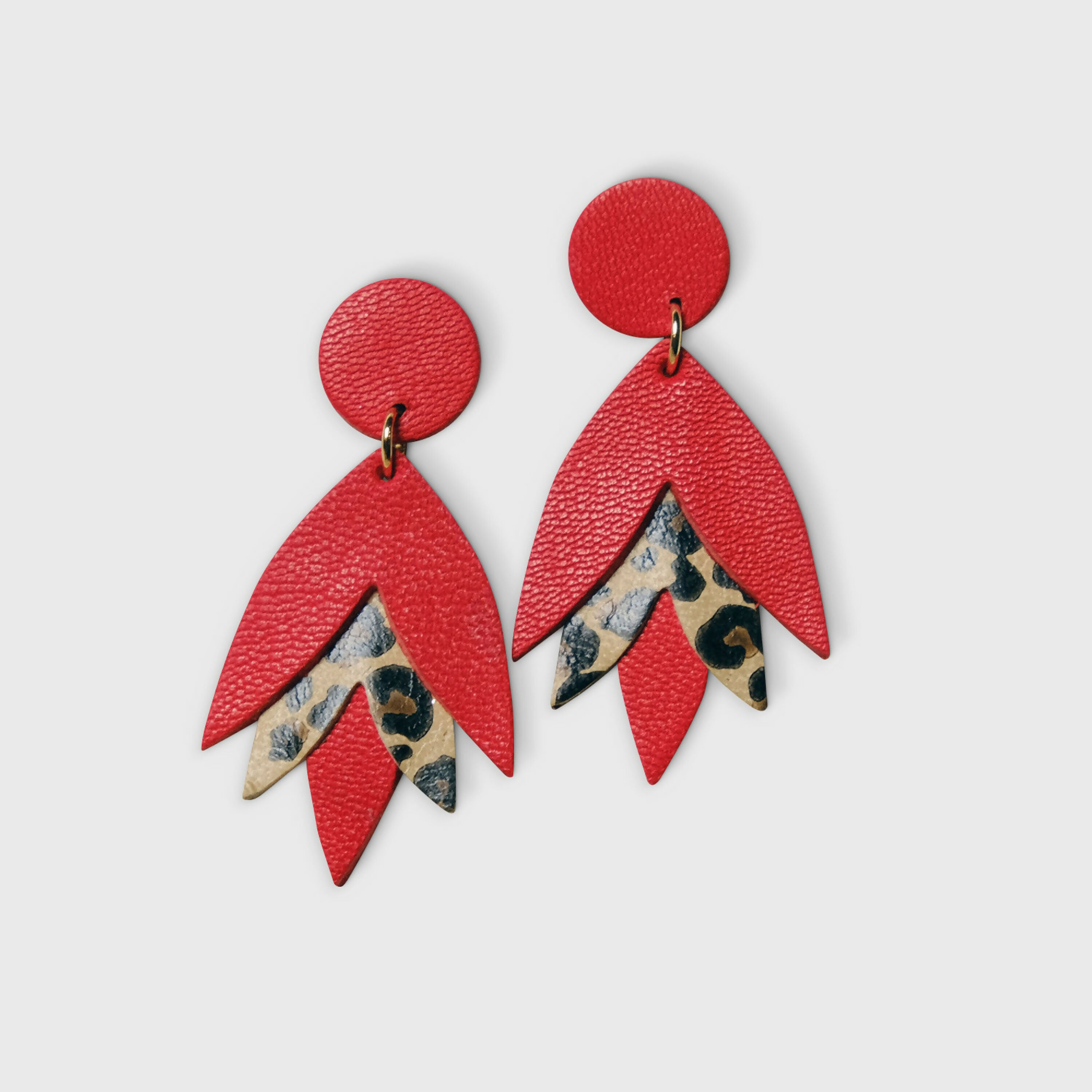 boucles_doreilles_izia_imprime_animalier_genati | EMPREINTES Paris