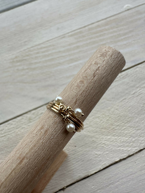 Bague 1,2,3 en or jaune | EMPREINTES Paris - EMPREINTES Paris