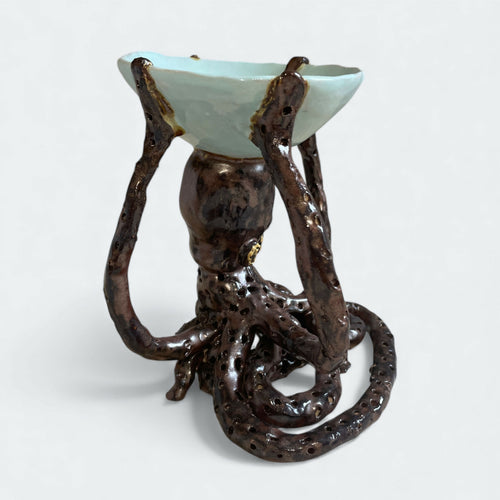 Coupe au poulpe caryatide bronze | EMPREINTES Paris - EMPREINTES Paris