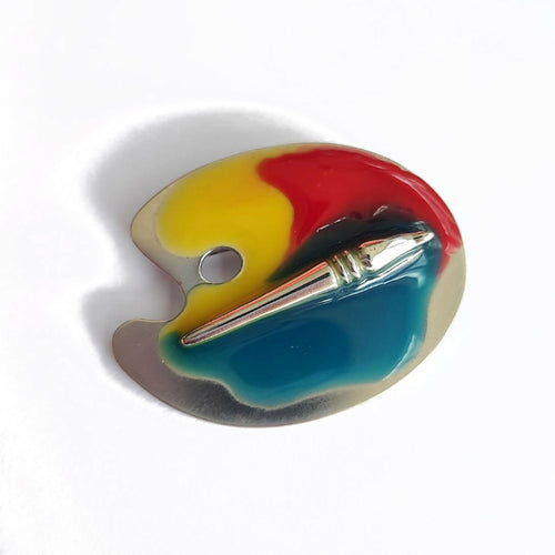 Broche palette de peinture | EMPREINTES Paris - EMPREINTES Paris