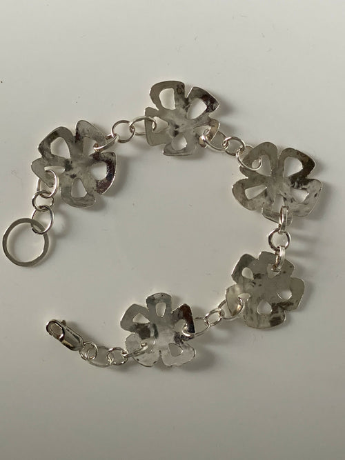 Bracelet Floral en Argent massif | EMPREINTES Paris - EMPREINTES Paris