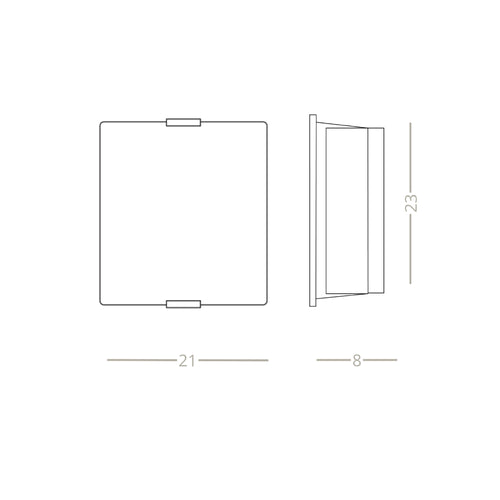 Applique CLASSIC 23 OPALE MIEL | EMPREINTES Paris - EMPREINTES Paris