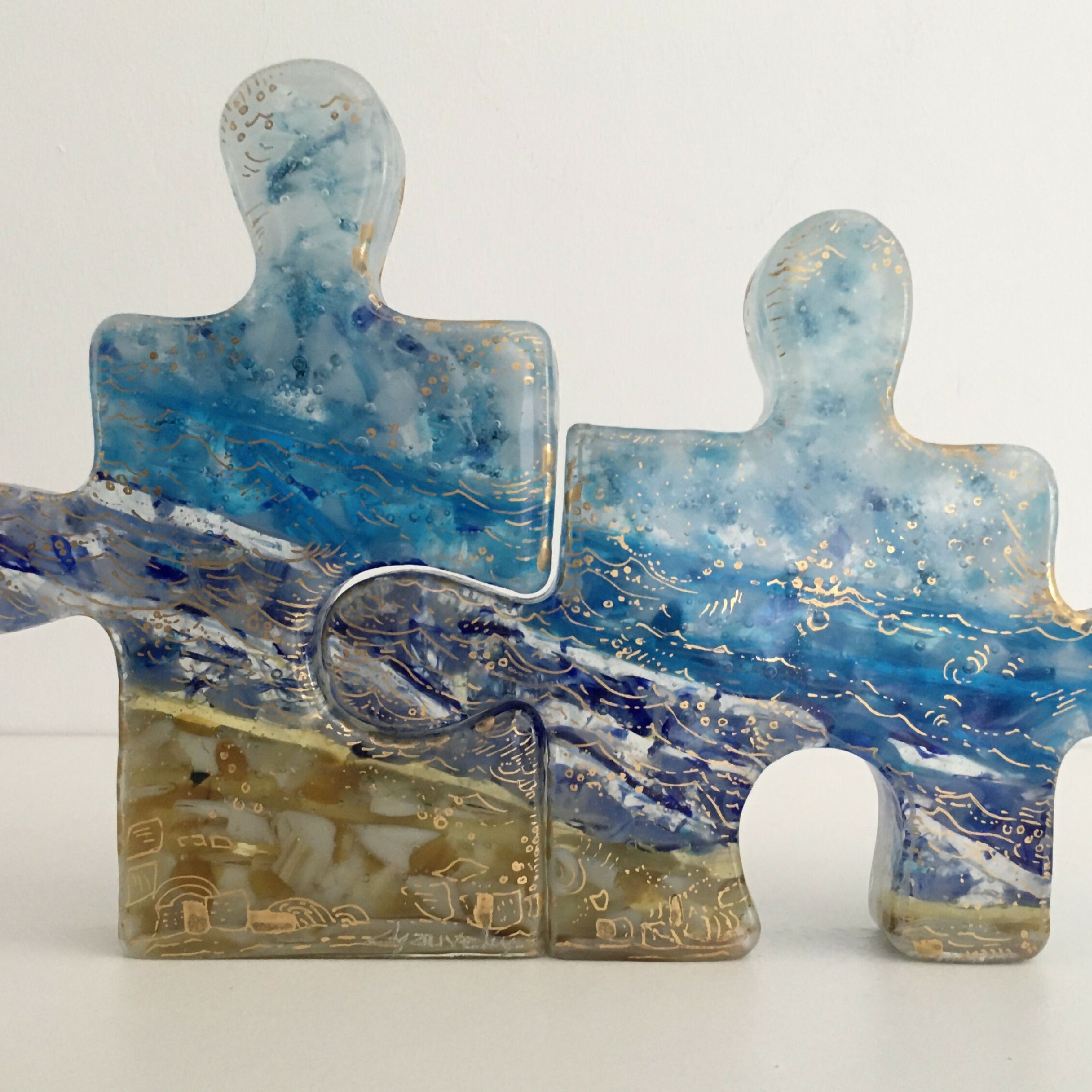 Sculpture Puzzle Océan | EMPREINTES Paris