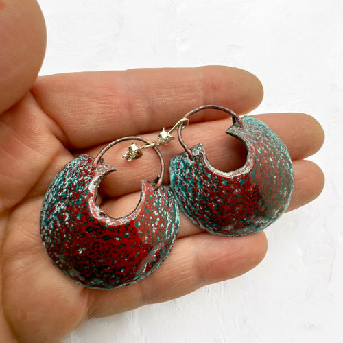 boucles_doreilles_le_baiser_du_kraken_emaux_emoi copie | EMPREINTES Paris - EMPREINTES Paris