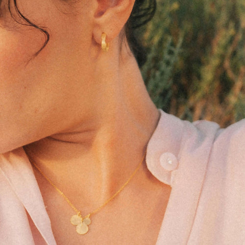 Boucles d'oreilles Flore PM | EMPREINTES Paris - EMPREINTES Paris