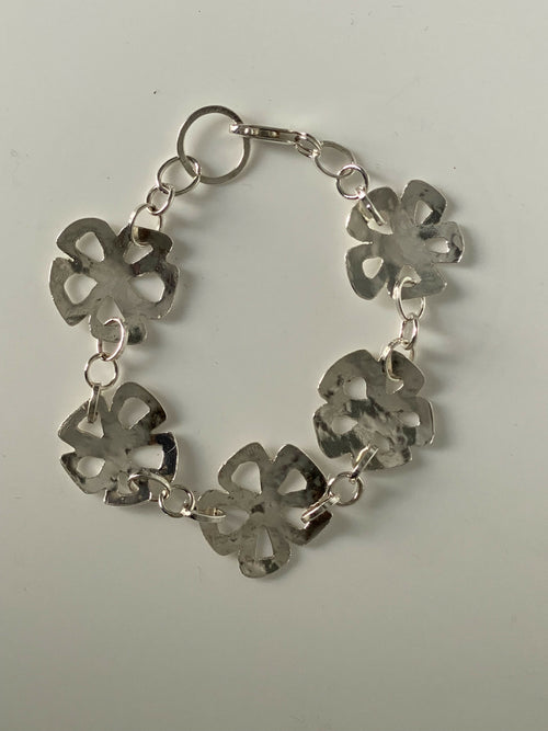 Bracelet Floral en Argent massif | EMPREINTES Paris - EMPREINTES Paris