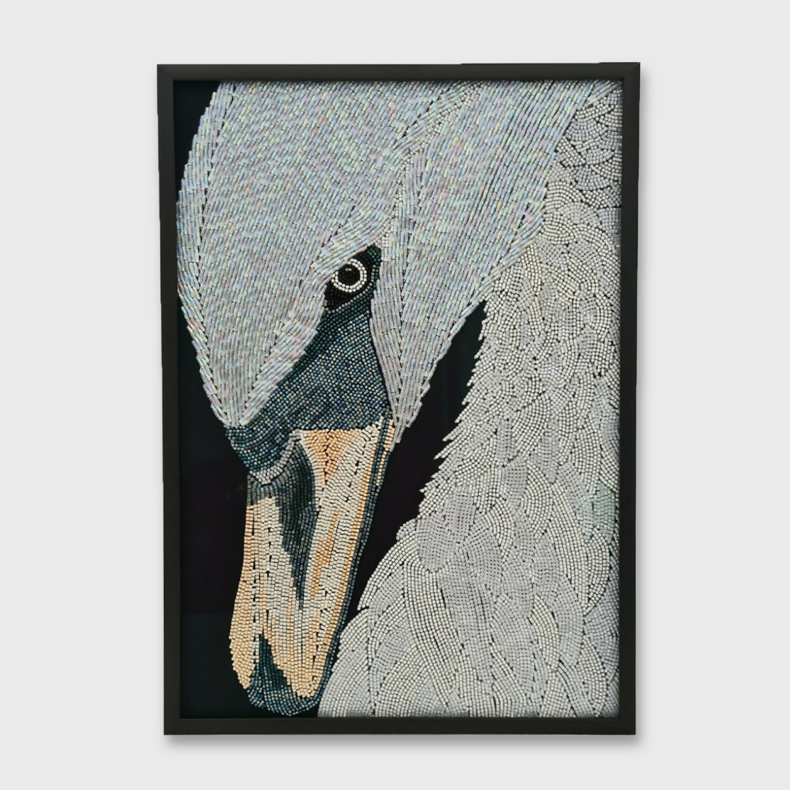 Tableau de broderie perlée L