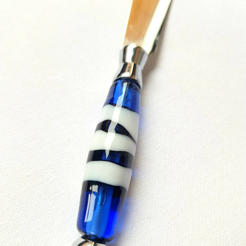 Couteau à beurre Rayures bleues | EMPREINTES Paris - EMPREINTES Paris