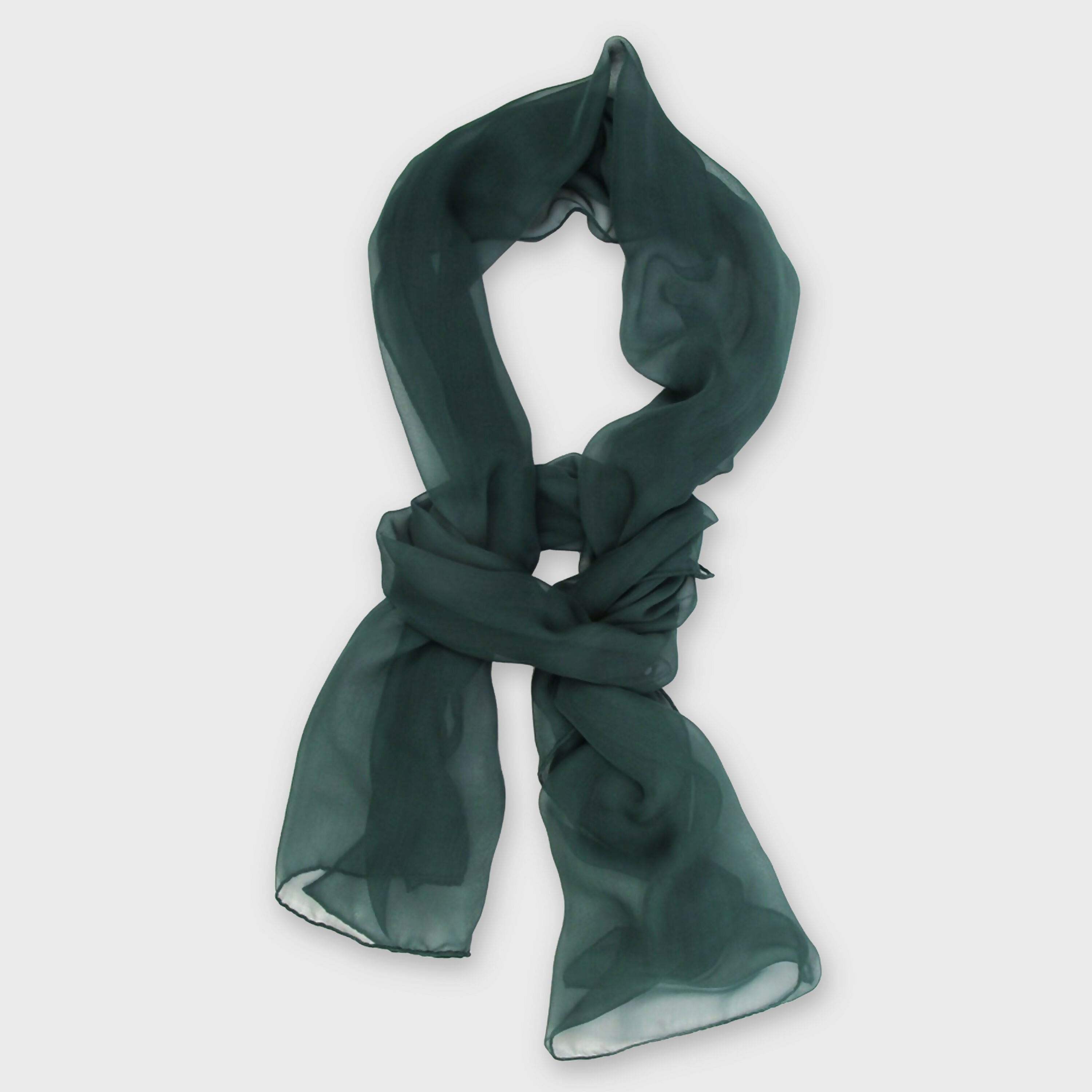 Écharpe 180 unie vert émeraude | EMPREINTES Paris