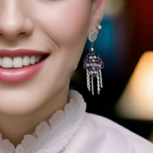 boucles_doreilles_cerf_volant_refractions_en_chaines_rec_bijoux copie | EMPREINTES Paris - EMPREINTES Paris