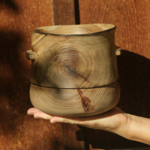 Pot en orme - Collection bois vert | EMPREINTES Paris - EMPREINTES Paris