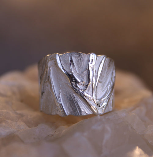 bague_ecorce_iii_piece_unique_t49_en_argent_pur_sol_billeke copie | EMPREINTES Paris - EMPREINTES Paris