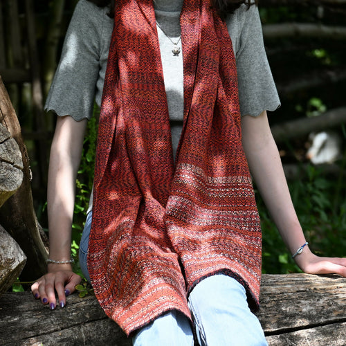 etole_orange_creation_tissages_francois_vieillard copie | EMPREINTES Paris - EMPREINTES Paris