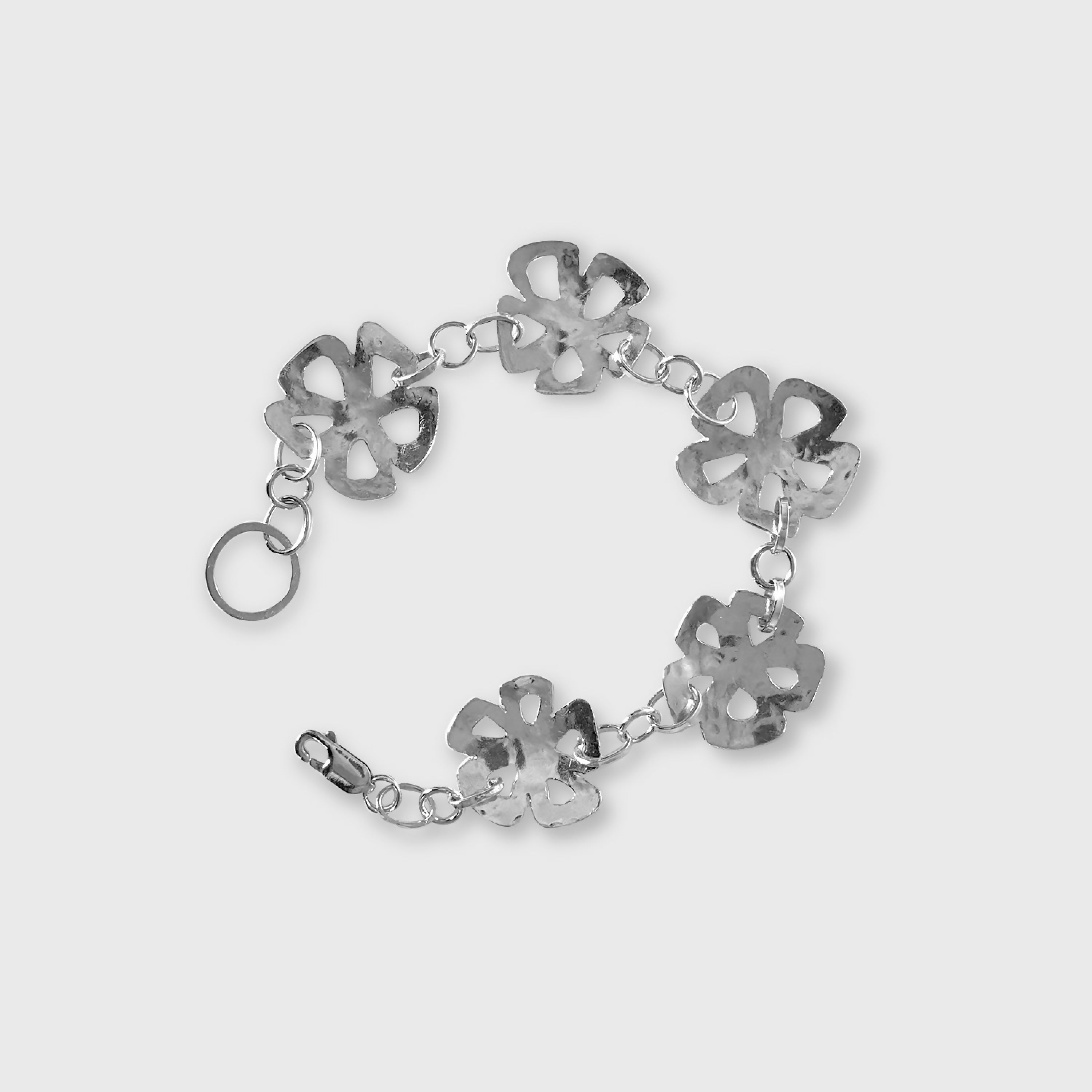 Bracelet Floral en Argent massif | EMPREINTES Paris
