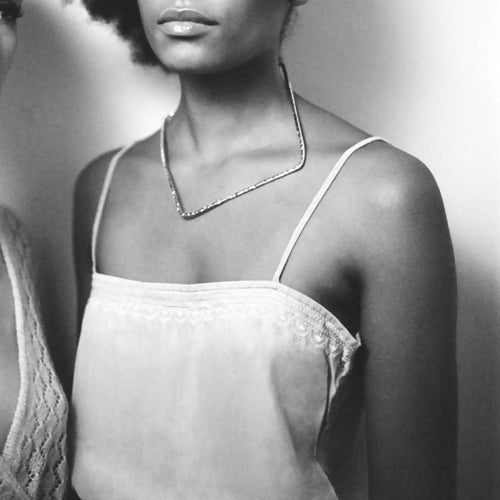 Collier Rectangulo Liso | EMPREINTES Paris - EMPREINTES Paris