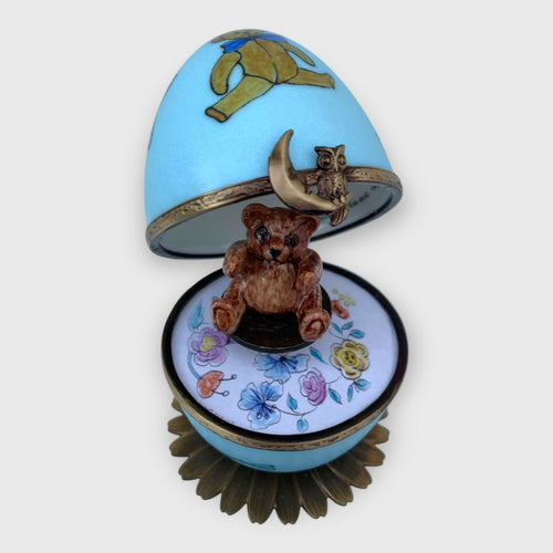 Œuf musical ourson bleu | EMPREINTES Paris - EMPREINTES Paris