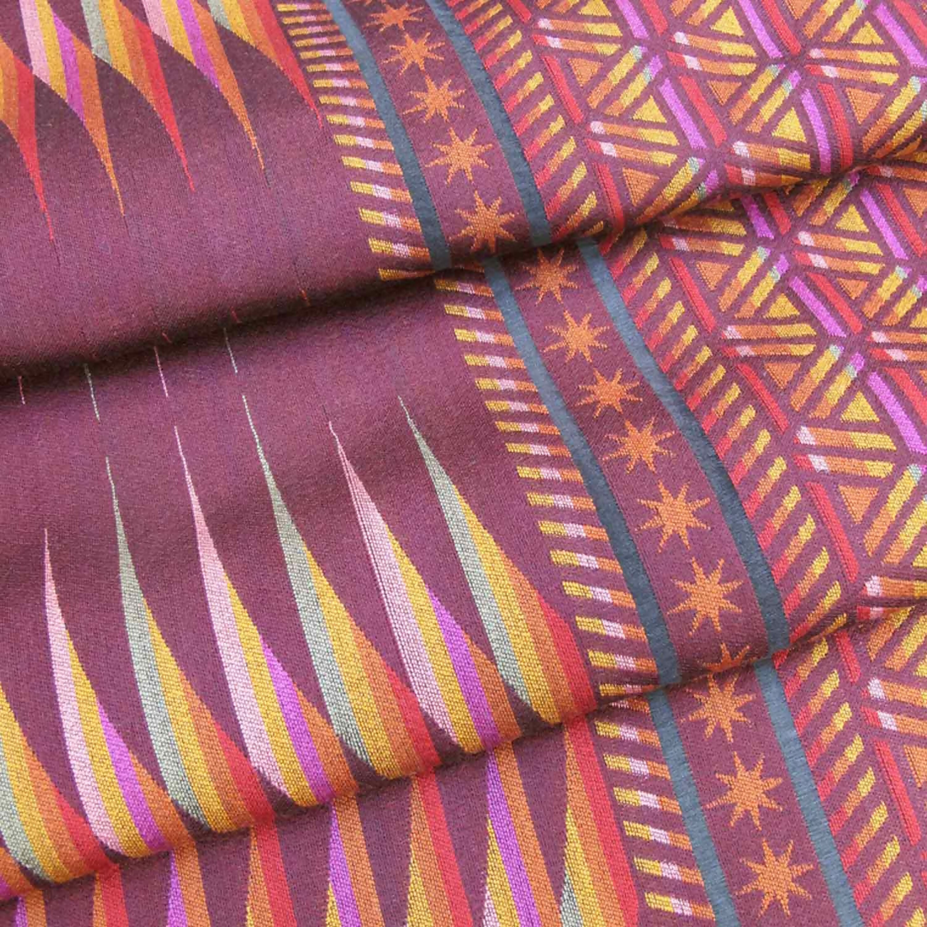 echarpe_midi_laine_soie_multico_bourgogne_lune_infini_sophie_guyot_soieries copie | EMPREINTES Paris