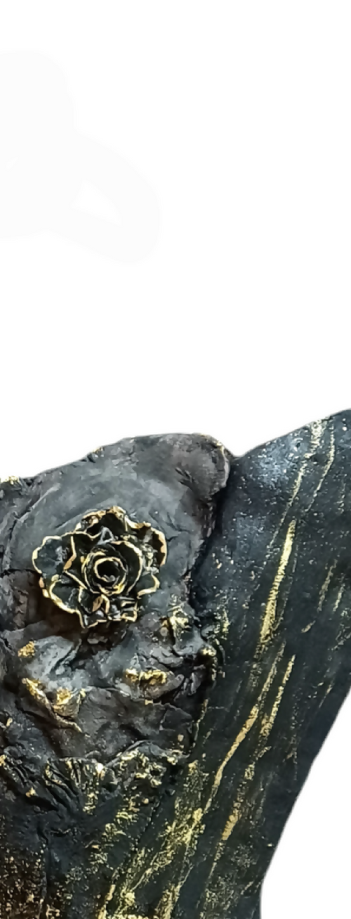 sculpture_raku_corset_feu_dor_marie_juge_sculpteur_raku copie | EMPREINTES Paris - EMPREINTES Paris