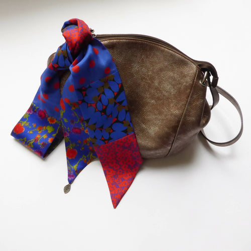 Bandeau soie bleu roi | EMPREINTES Paris - EMPREINTES Paris