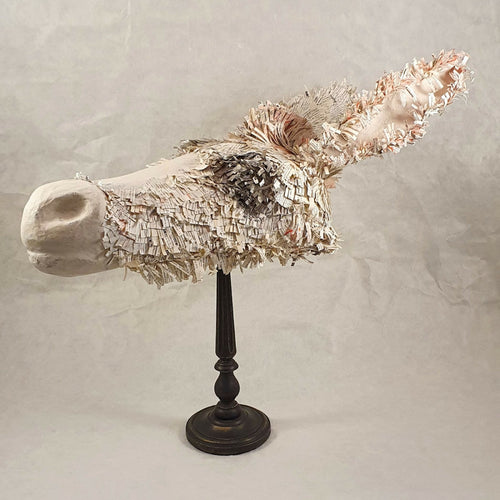 sculpture_papier_un_demi_ane_laurence_lehel copie | EMPREINTES Paris - EMPREINTES Paris