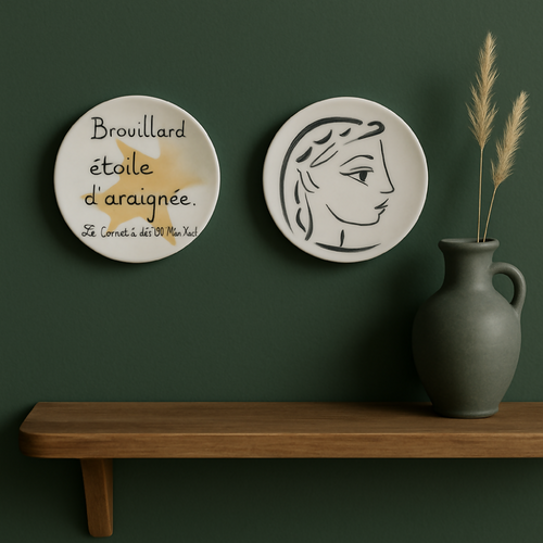 Assiette murale étoile | EMPREINTES Paris - EMPREINTES Paris