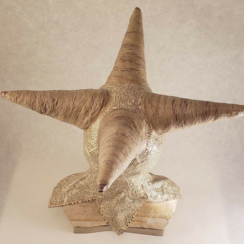 Sculpture papier D'un naturel taquin | EMPREINTES Paris - EMPREINTES Paris