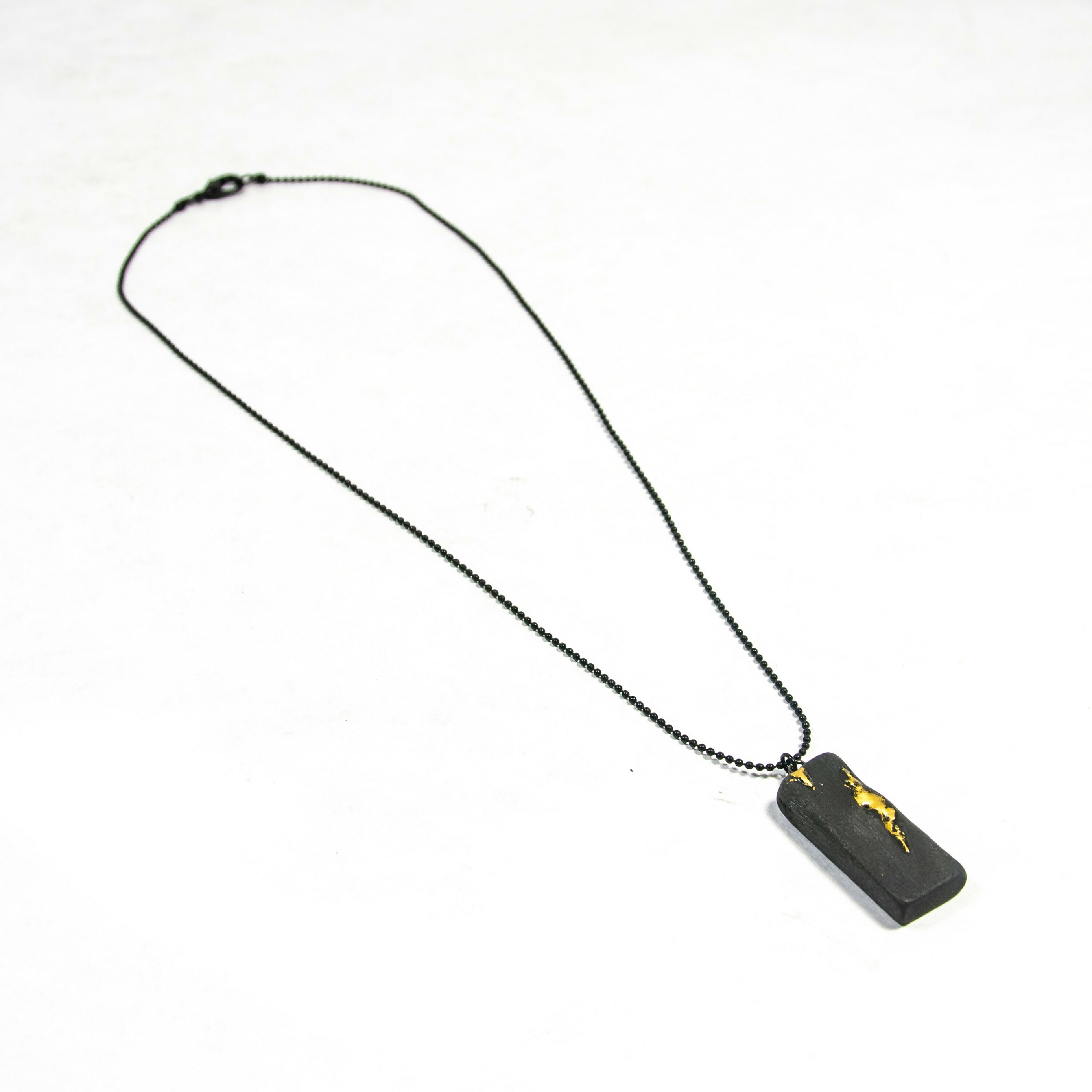 Collier KURO-KIN-MINI-KINTSUGI-KOBAN 3 | EMPREINTES Paris
