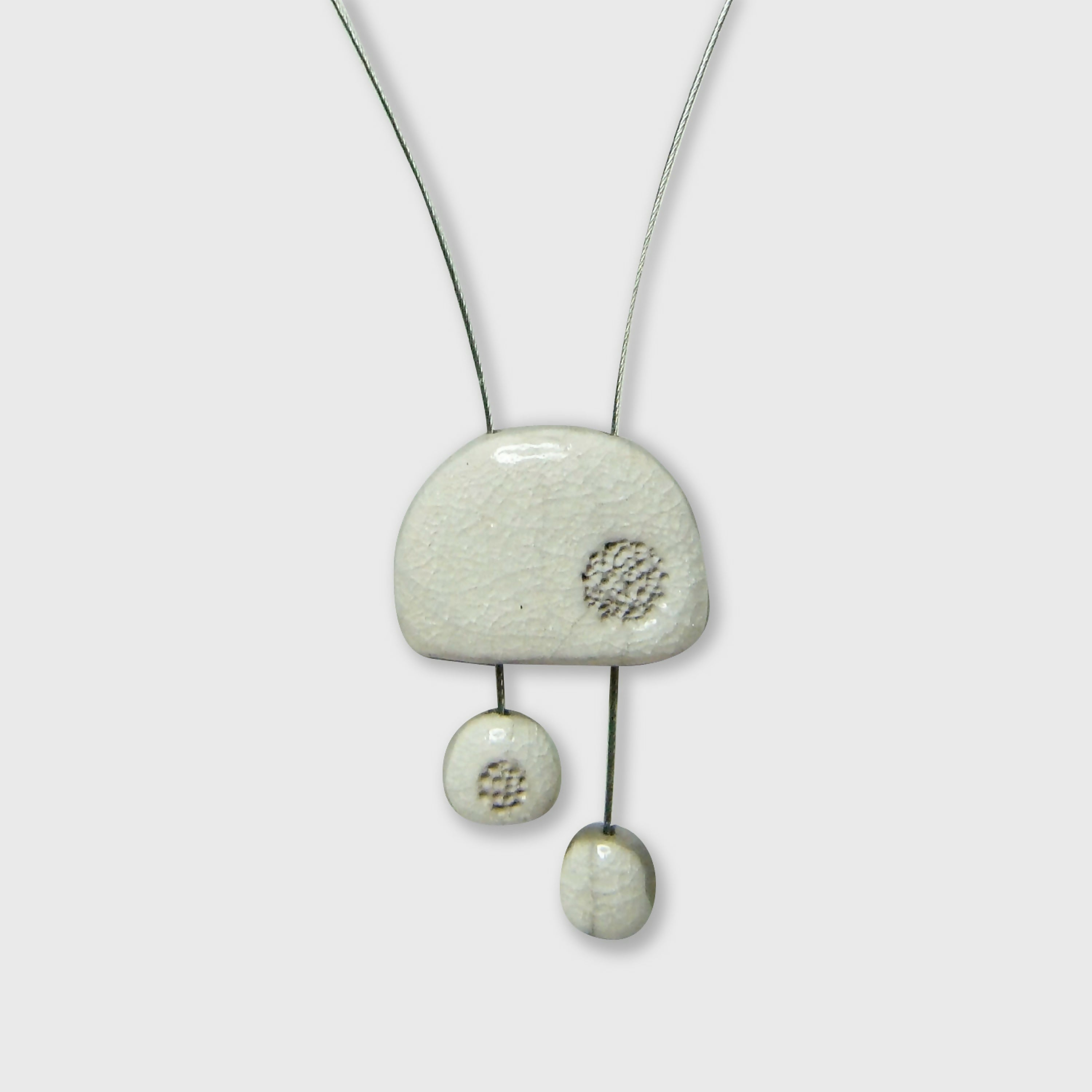 Collier Pendule gris | EMPREINTES Paris
