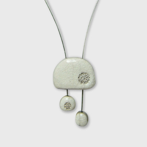 Collier Pendule gris | EMPREINTES Paris - EMPREINTES Paris