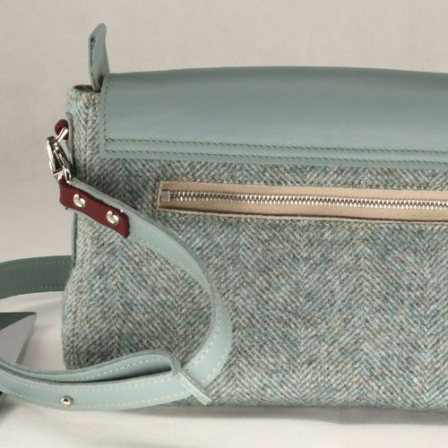 sac_a_main_raphael_tweed_vert_sylvie_strohl | EMPREINTES Paris - EMPREINTES Paris