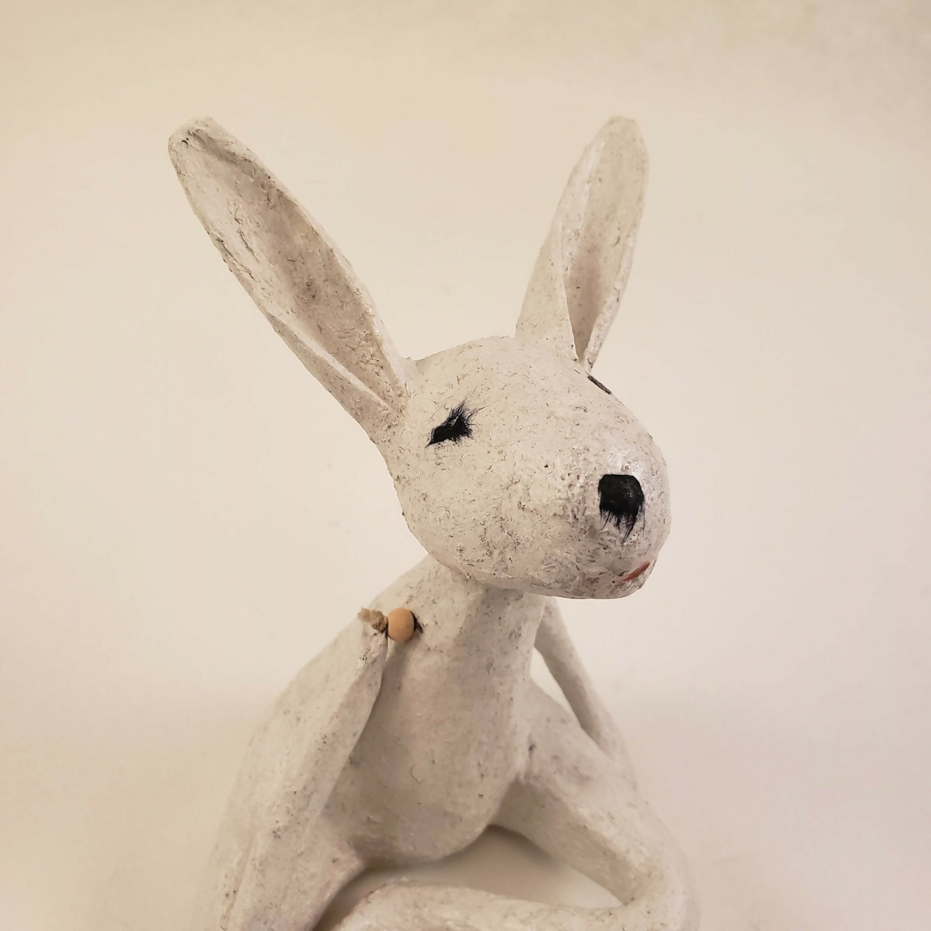 Sculpture papier Le lapin blanc | EMPREINTES Paris