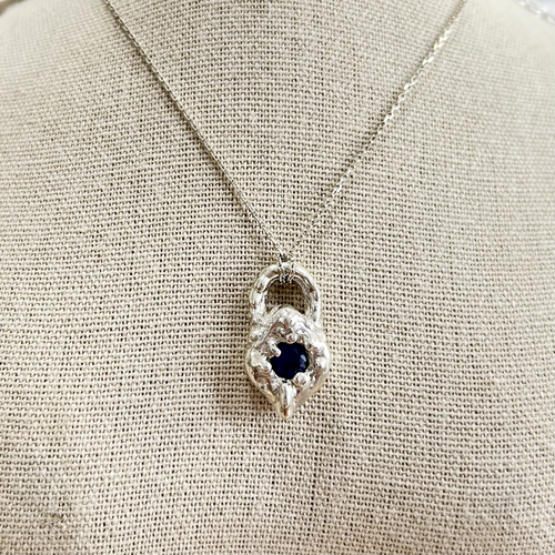 Collier cadenas en argent | EMPREINTES Paris - EMPREINTES Paris