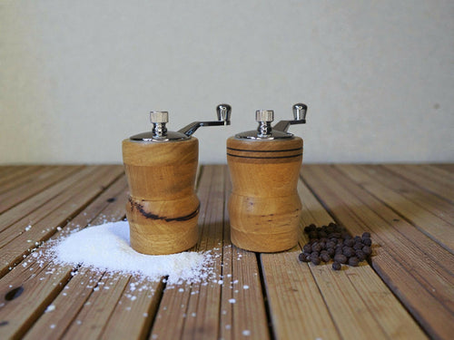 Duo manivelle Sel et Poivre foncé | EMPREINTES Paris - EMPREINTES Paris