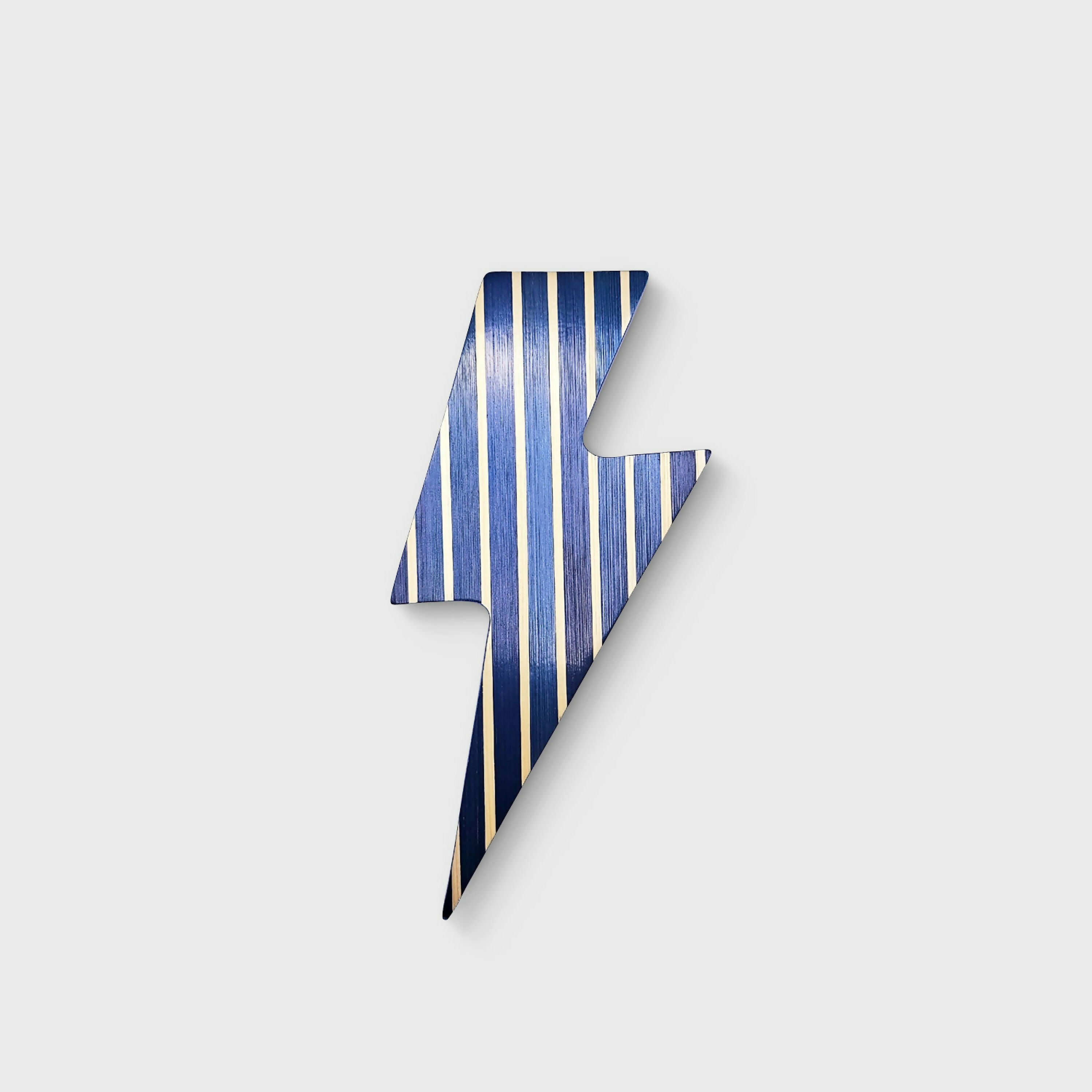 Série Mini Pop - Eclair rayures bleu marine et blanc | EMPREINTES Paris