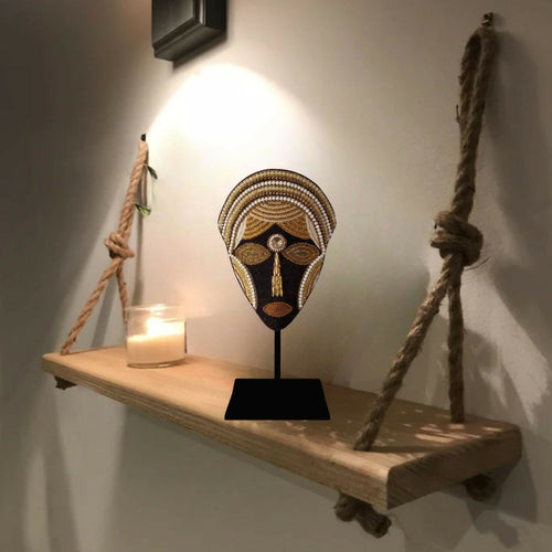 Sculpture textile brodée - Masque 45 | EMPREINTES Paris - EMPREINTES Paris