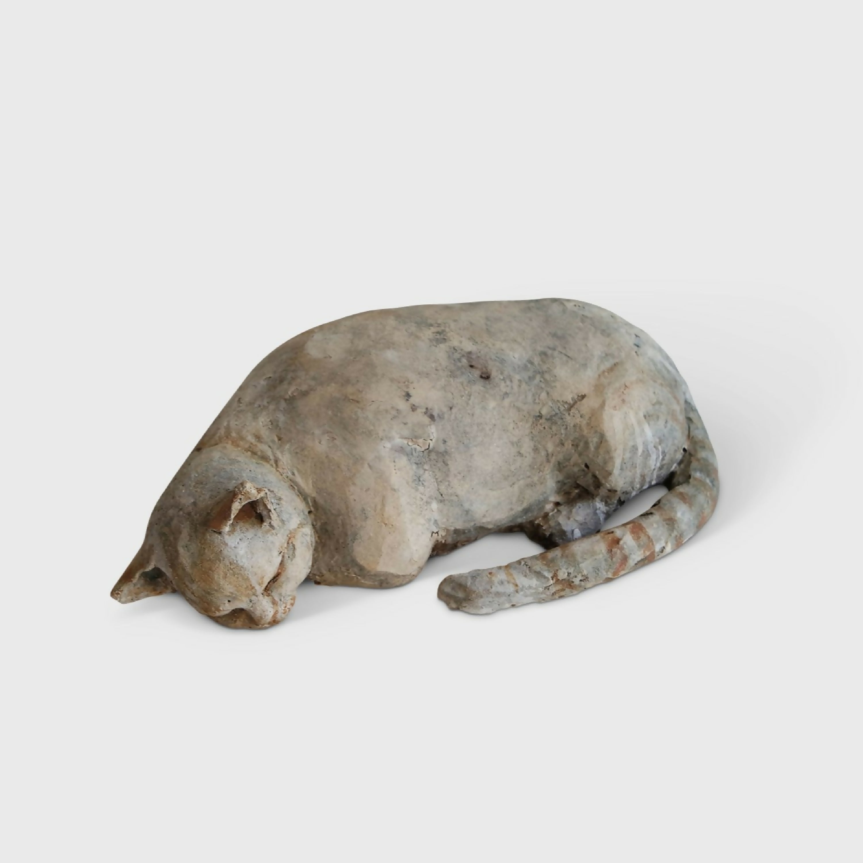 Sculpture Chat endormi | EMPREINTES Paris