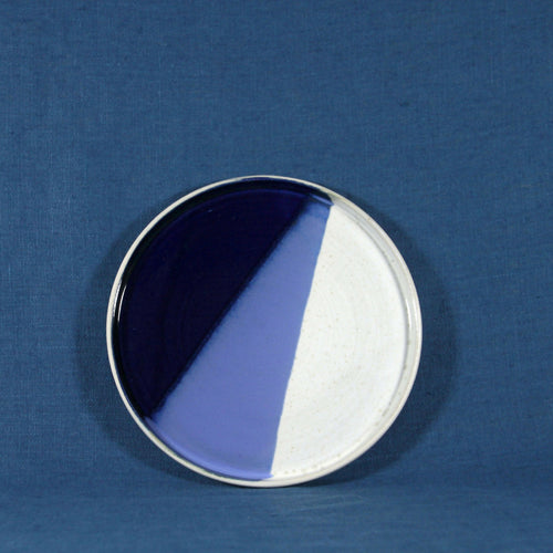 assiette_a_dessert_solaire_bleu_graphiste_en_terre copie | EMPREINTES Paris - EMPREINTES Paris