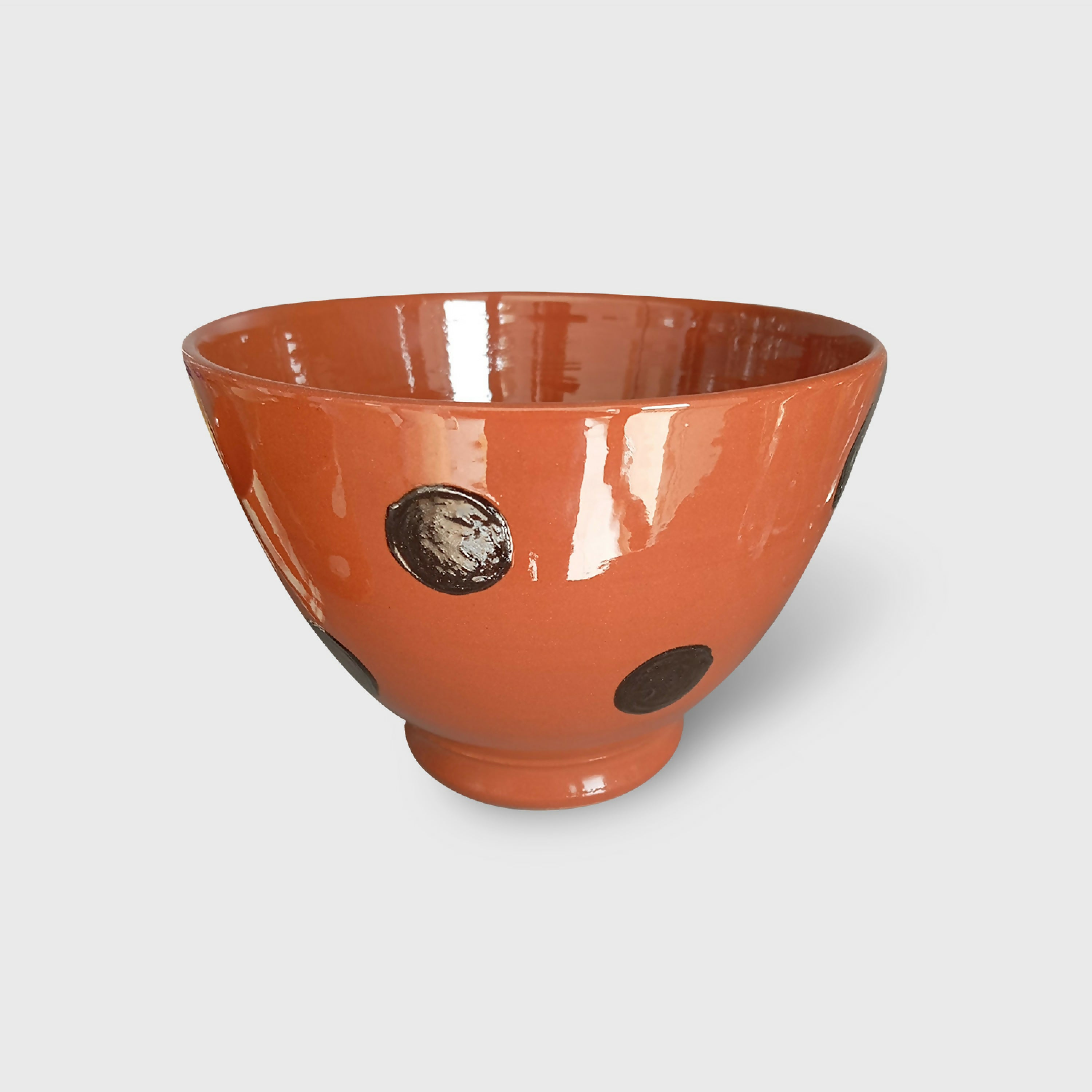 grand_bol_terre_rouge_pois_noirs_georgie_blin_ceramiste copie | EMPREINTES Paris