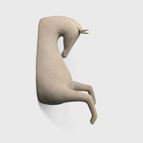 Sculpture Murale Cheval Gris | EMPREINTES Paris - EMPREINTES Paris