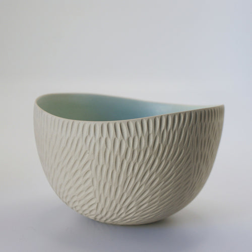 bol_gres_blanc_grave_interieur_bleu_vert_pale_emmanuelle_manche_ceramique copie | EMPREINTES Paris - EMPREINTES Paris