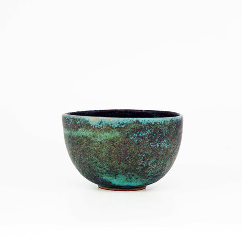 tasse_en_gres_bleu_vert_fonce_potje copie | EMPREINTES Paris - EMPREINTES Paris