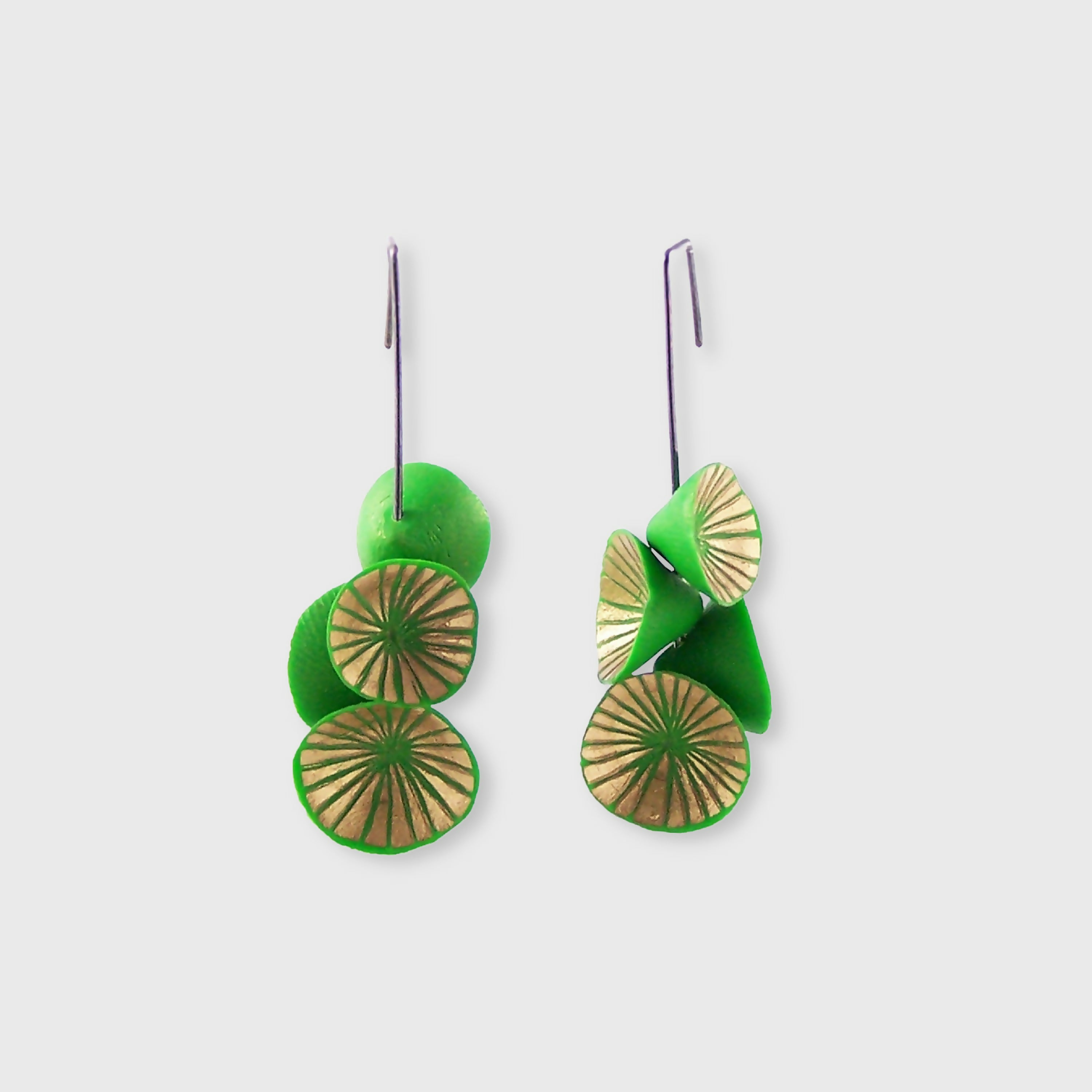 boucles_doreilles_nenuphar_vert_et_or_aurelie_lejeune copie | EMPREINTES Paris