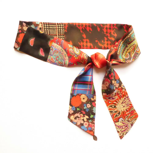 bandeau_soie_geometric_flower_rouge_maya_hochman copie | EMPREINTES Paris - EMPREINTES Paris