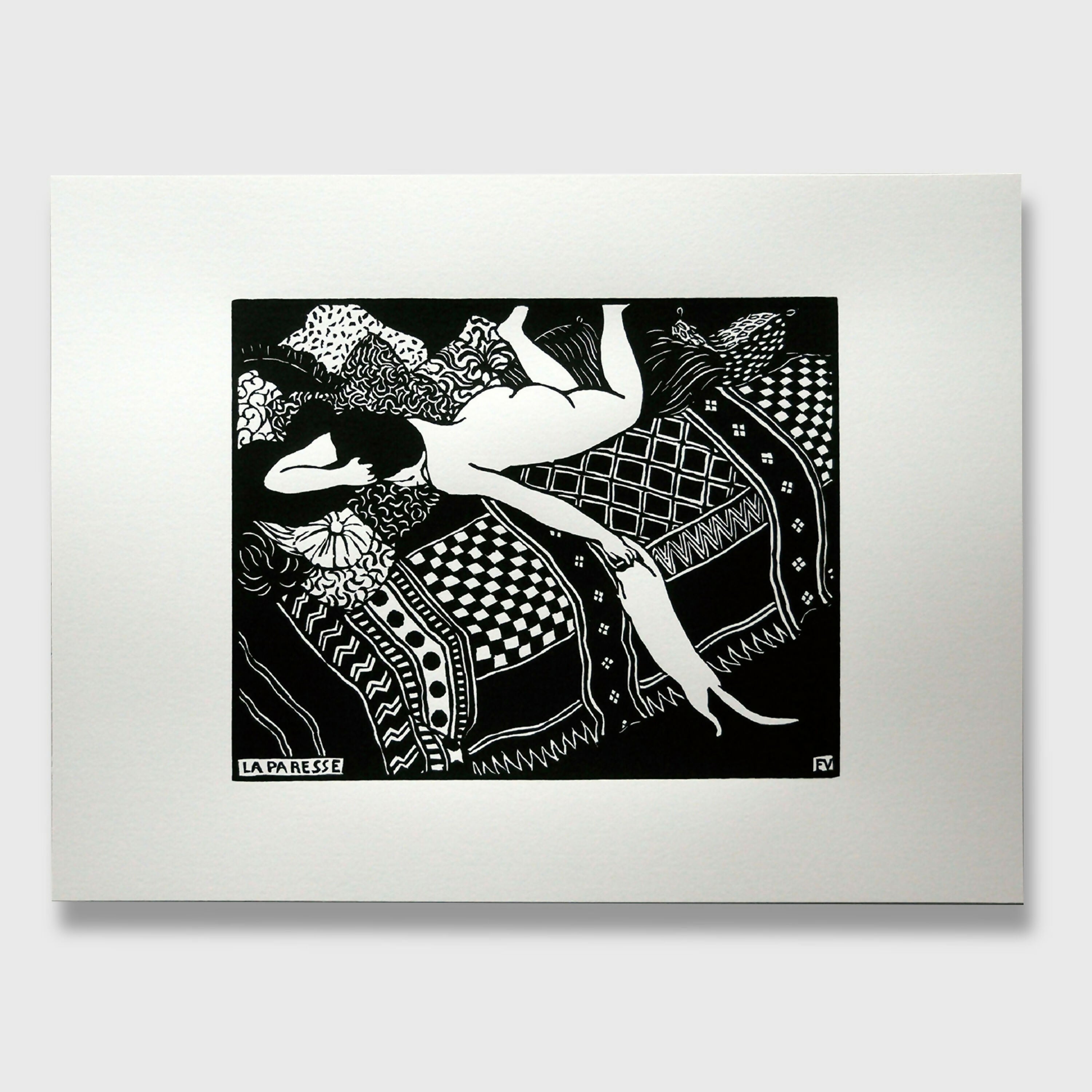 felix_vallotton_la_paresse_serigraphie_le_trou_de_la_serrure copie | EMPREINTES Paris