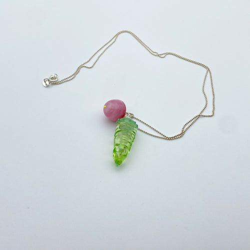 collier_pendentif_sautoir_court_verre_transparent_monte_sur_une_chaine_en_argent_lathoumetie_helene copie | EMPREINTES Paris - EMPREINTES Paris