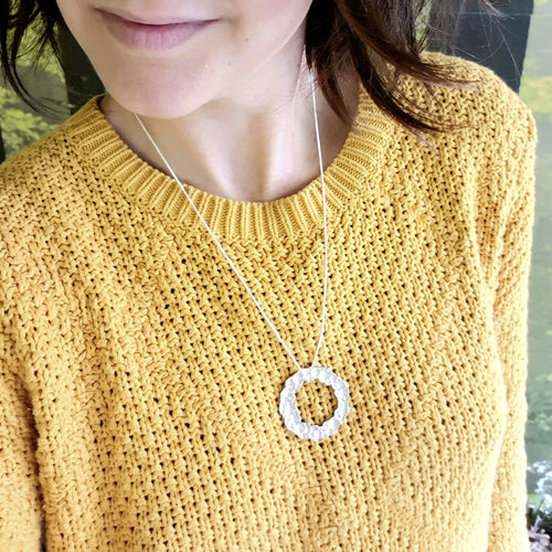 Collier couronne de Corail en argent massif recyclé | EMPREINTES Paris - EMPREINTES Paris