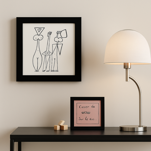 Carreau Illustré Casser du sucre sur … | EMPREINTES Paris - EMPREINTES Paris