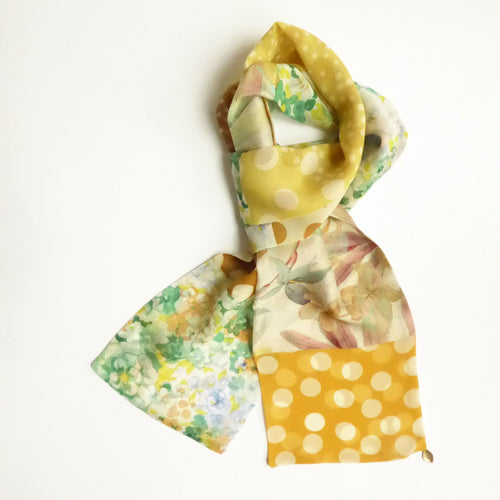 foulard_mousseline_soie_dot_flower_jaune_maya_hochman copie | EMPREINTES Paris - EMPREINTES Paris